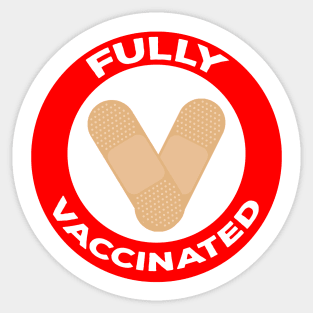 Fully Vaccinated Sticker